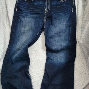 BKE 34x29 1/2 Drew blue jeans